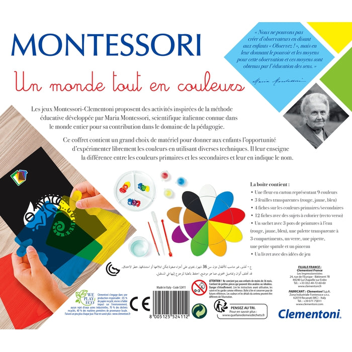 Un monde tout en couleurs - Montessori