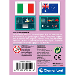 Le jeu des drapeaux Clementoni FR