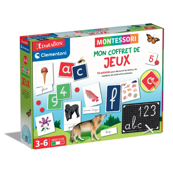 Jeu éducatif Montessori J'écris mes premiers mots en français et en anglais  : Chez Rentreediscount Cadeaux & Jeux