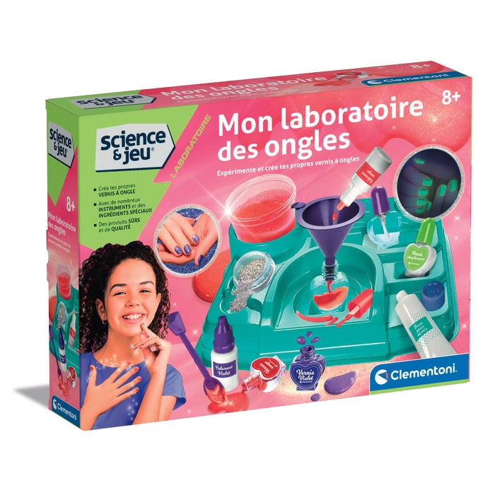 Clementoni - Science & Jeu - Mon Premier Coffret Beauté - Laboratoire &  Italy Science Lab-Savons Moelleux-Laboratoire Enfant-Jeu  Scientifique-Version