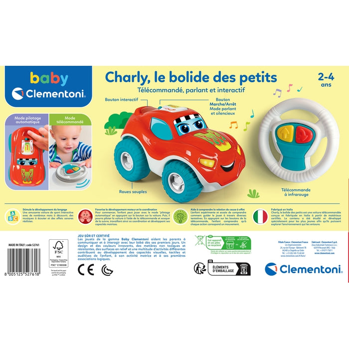 Voiture telecommandee baby clementoni hotsell